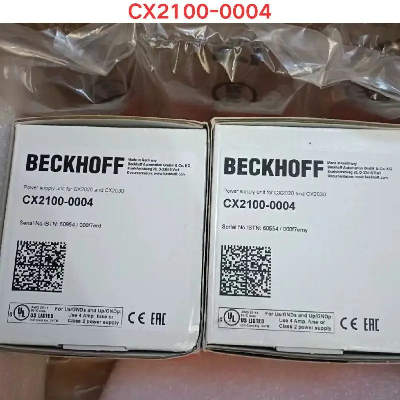 

New Beckhoff module CX2100-0004