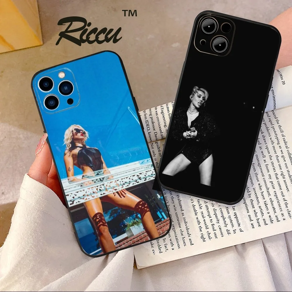 Singer M-Miley Cyrus-S  Phone Case  For IPHONE 15,13,14,12,Mini ,11, Xr, X ,Xs Pro Max 8, 7 Plus Back Cover