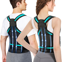 Back Shoulder Posture Corrector Brace Adjustable Breathable Corset Spine Support Correction Belt Hunchback Back Orthopedic