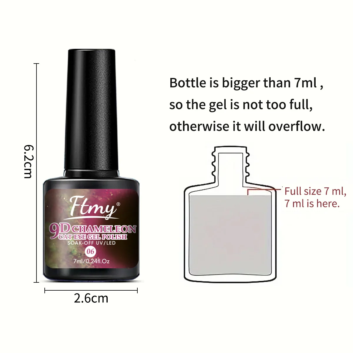 Juego de esmalte de Gel magnético con efecto cielo estrellado, 6 colores, con remojo UV LED, esmalte de Gel para ojos de gato, Kit de manicura para decoración de uñas, pegatina magnética