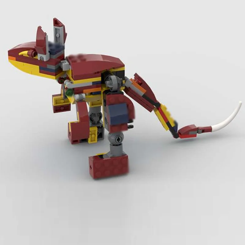 Creators Animal Series Model MOC Building Bricks Marsupial Modular Technology Gifts Holiday Assemble Children Toys Suit