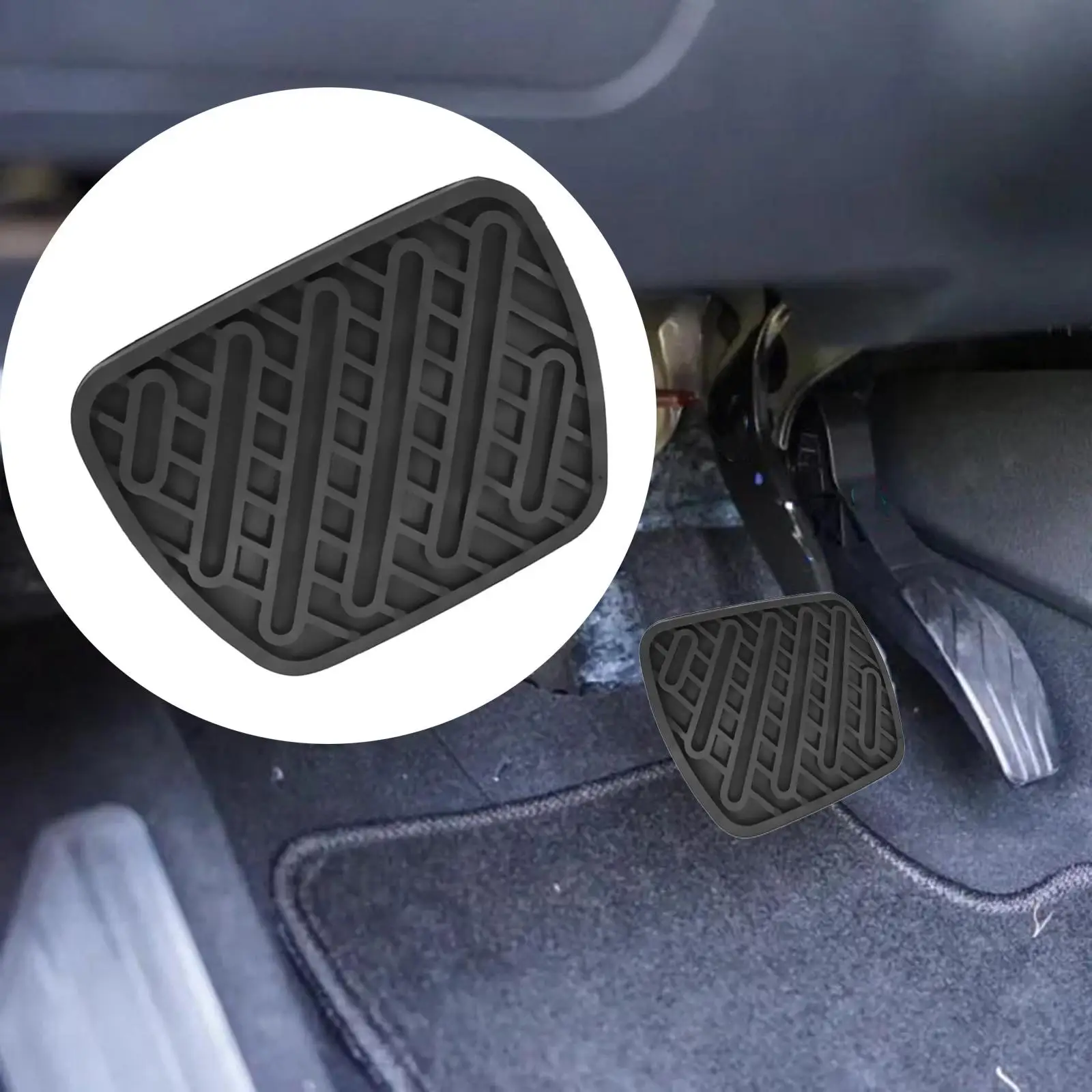 46531-eg01A Car Brake Pedal Pad Rubber Cover,Foot Pedal Pad Cover Pedal