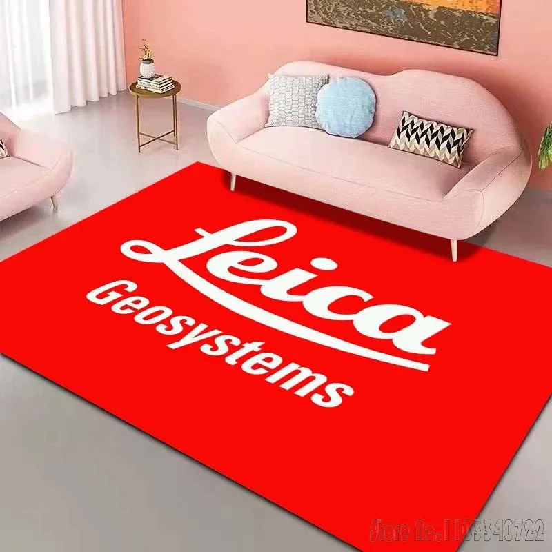 L-Leica Kamera-Muster-Teppich für Wohnzimmer, Badezimmer, Matte, kreativer Fußmatten-Teppich für Schlafzimmer, Heimdekoration, Teppich