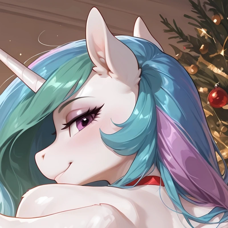 Dakimakura Anime Pillowcase Furry pony Celestia Double-sided Print Life-size Body Pillow Cover Bedding Gifts