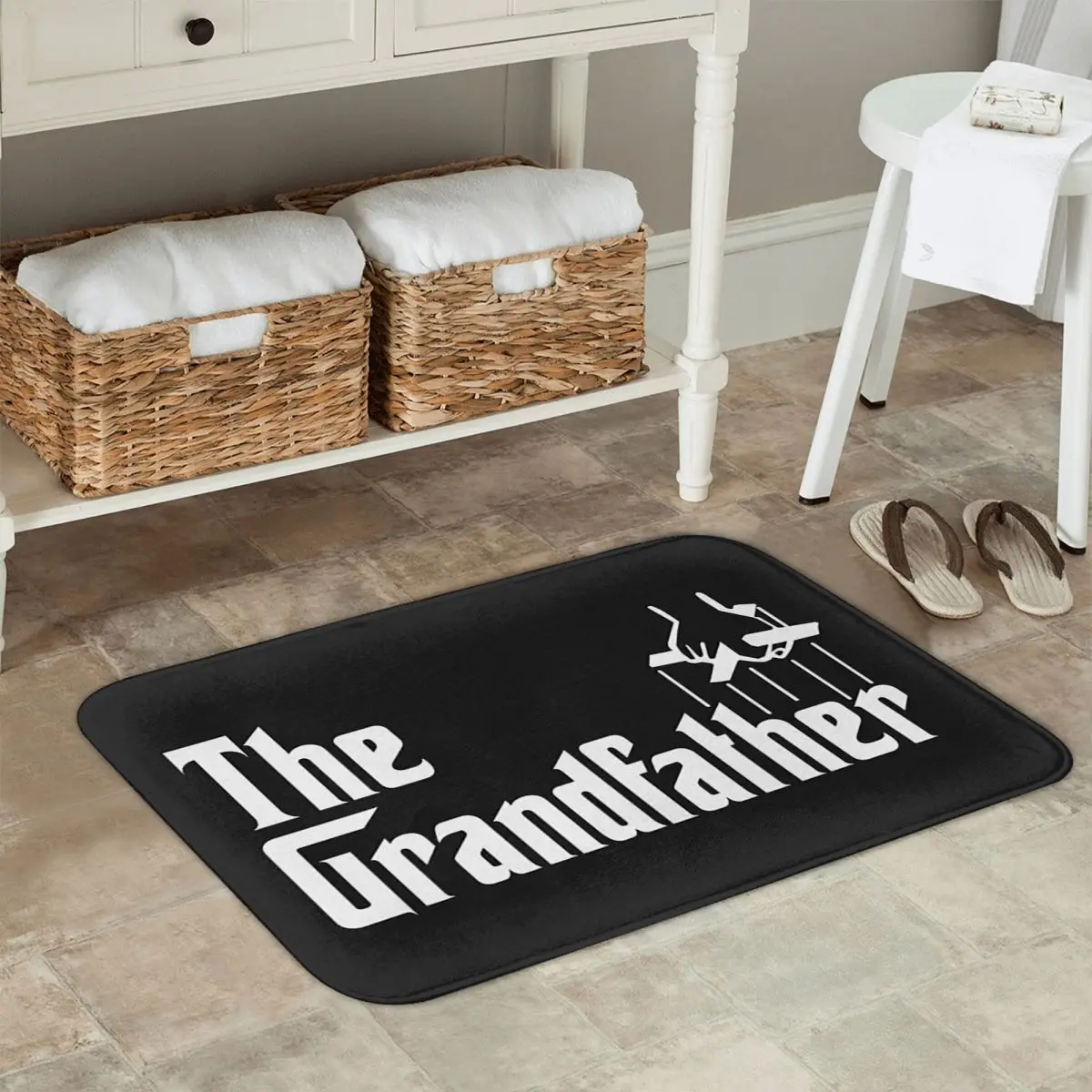 The Godfather Mafia Retro Doormat Kitchen Entrance Home Floor Mat Non-slip Carpet Rug for Balcony Footpad Mats