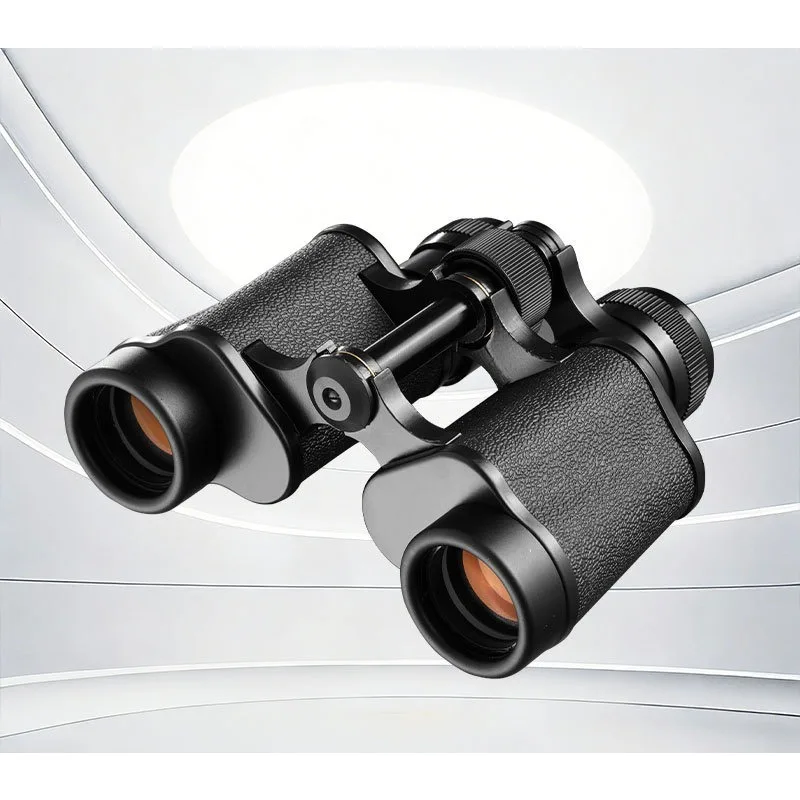 8X30 HD High Magnification Binoculars, Low Light Night Vision Portable Dual Lens Telescope for Outdoor Activities