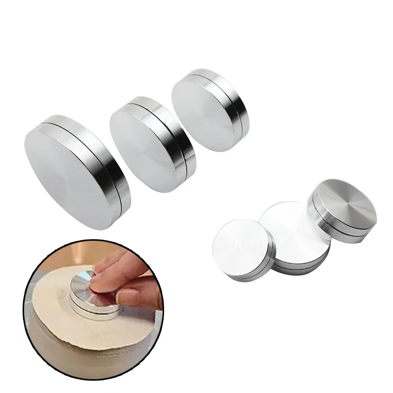 30mm-60mm Dining-Table Bearing Rotary Disc Mini Pottery Wheel Metal Rotating Stabilizer DIY Ceramic Handicraft Cake Baking Tools