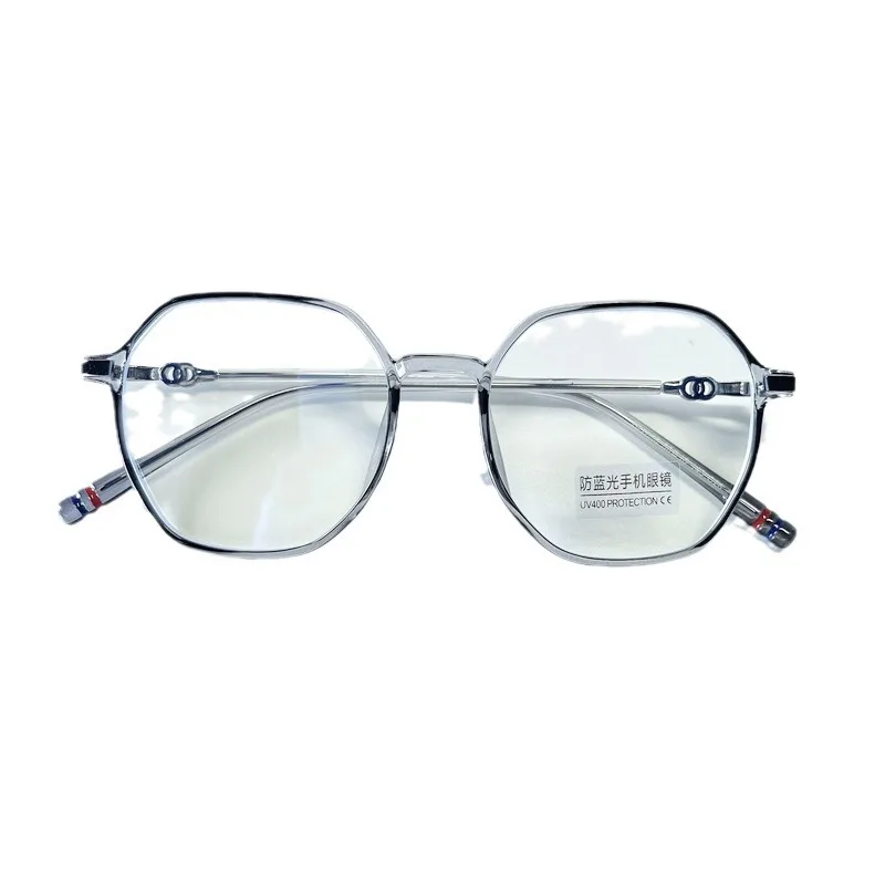 Polygon Shape Men\'s Glasses Frames New Fashion TR90 Material Eyeglass Frames for Women European American Woman Glass