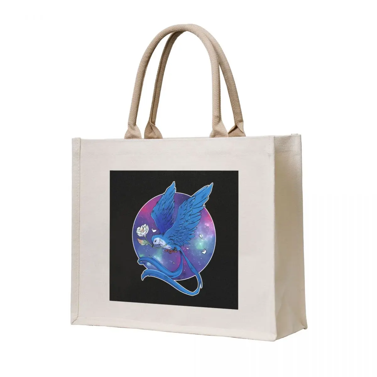 

On Wings of Hope (Black Variant) Tote Bag supermarket folding bag Eco bag large tote