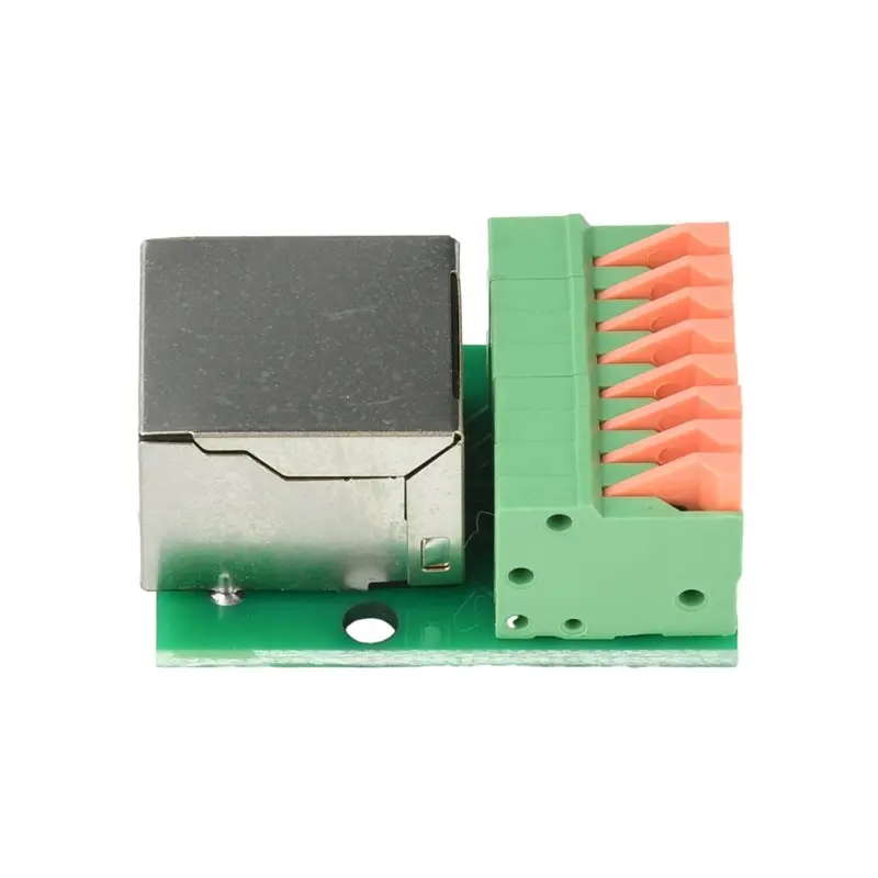 ABYN-Inline RJ45 Angled Socket 8-Pin Tool-Free LAN Coupling Ethernet Vertical Horizontal Terminal