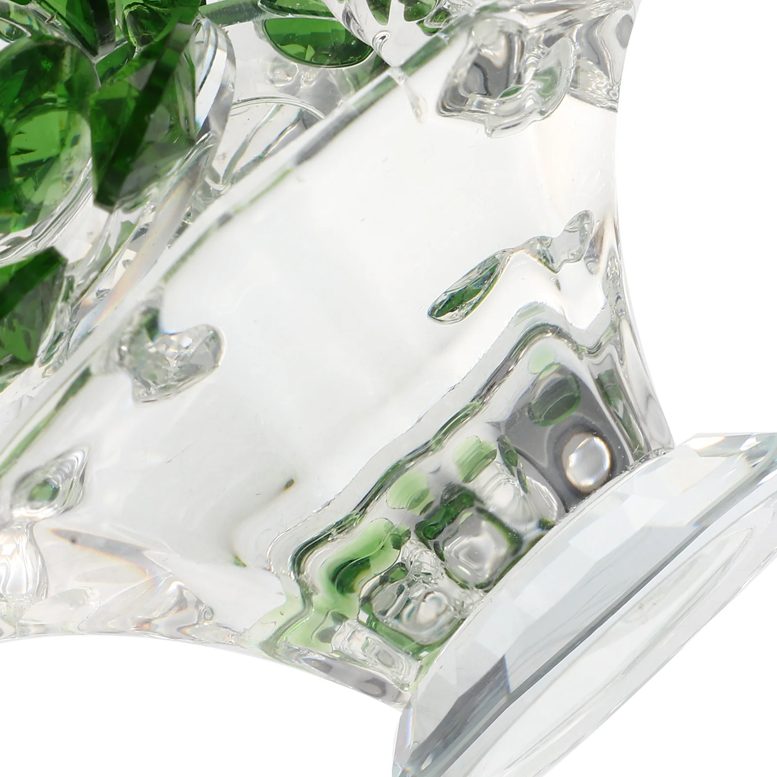 

Crystal Flower Basket Crystal Craft Decoration Office Desktop Dresser Car Interior Adornment Home Decoration
