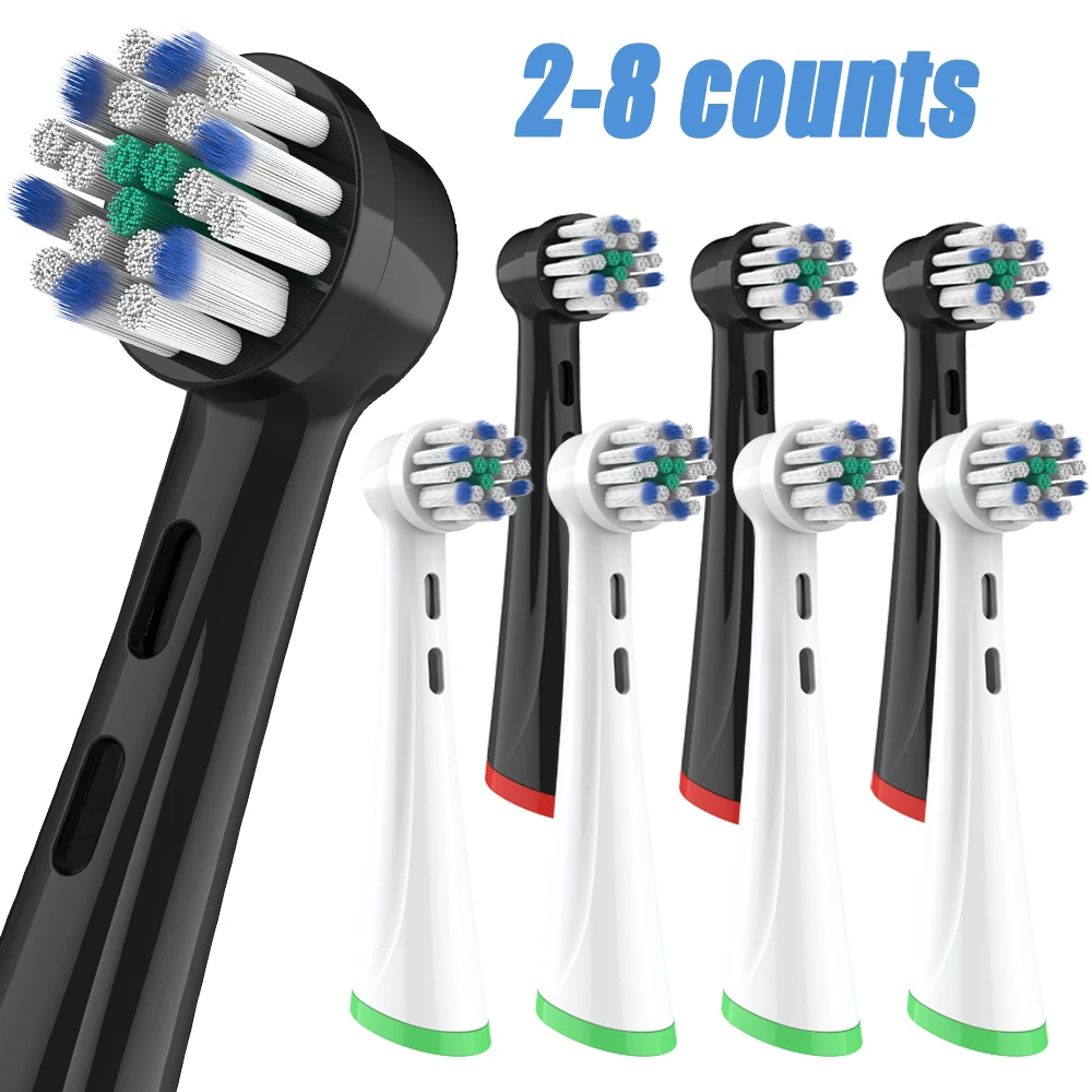 NEUE Professionelle Ersatzbürstenköpfe für Oral B iO Elektrische Zahnbürsten Kompatible Nachfüllpackungen für IO 2/3/4/5/6/7/8/9/10 Serie