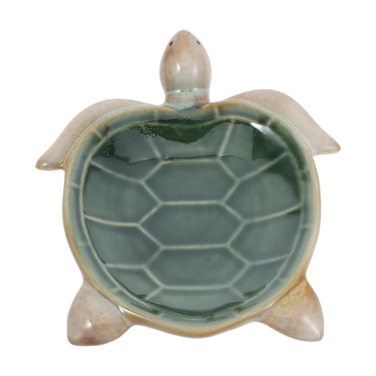 Turtle Key Tray Jewelry Dish Candy Holder Trinket Catchall Bowl Decorative Storage Dish for Desk Vanity Entryway Space