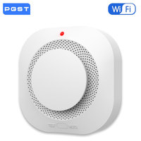 WiFi Fire Protection Smoke Sensor Alarm Detector Smart Life app and Tuya Smart app Control work with Alexa and Google assistant