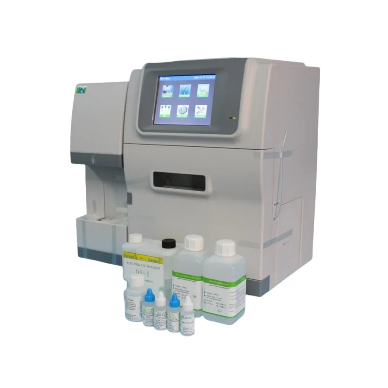 Clinical Lab K+/ Na+/Cl-/Ca/pH/TCO2/TCa/AG/KT Electrolyte Analyzer