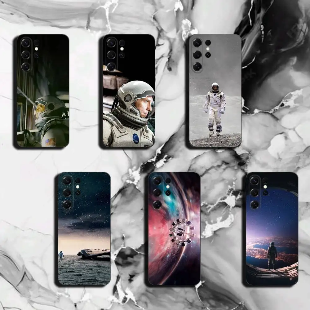 L-Interstellar-R for Samsung S26 25 24 23 22 21 Ultra Case Liquid Silicone Soft Shell Plus