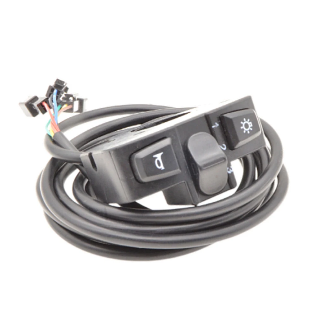 Interruttore per veicolo elettrico Testa SM per scooter Ebike per interruttore manubrio moto ATV Interruttore di conversione fuoristrada