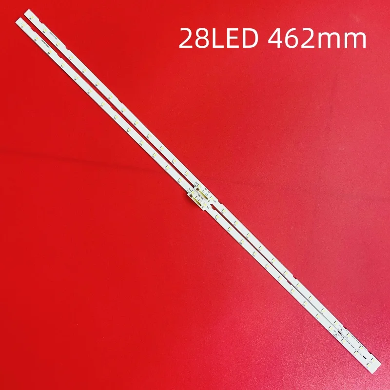 LED Strip(2) For Samsung UE43NU7100 UE43UN7020 UN43NU7100 UE43NU7170 UE43NU7195 UE43UN7020K UE43NU7400 BN96-45954A BN61-15482A