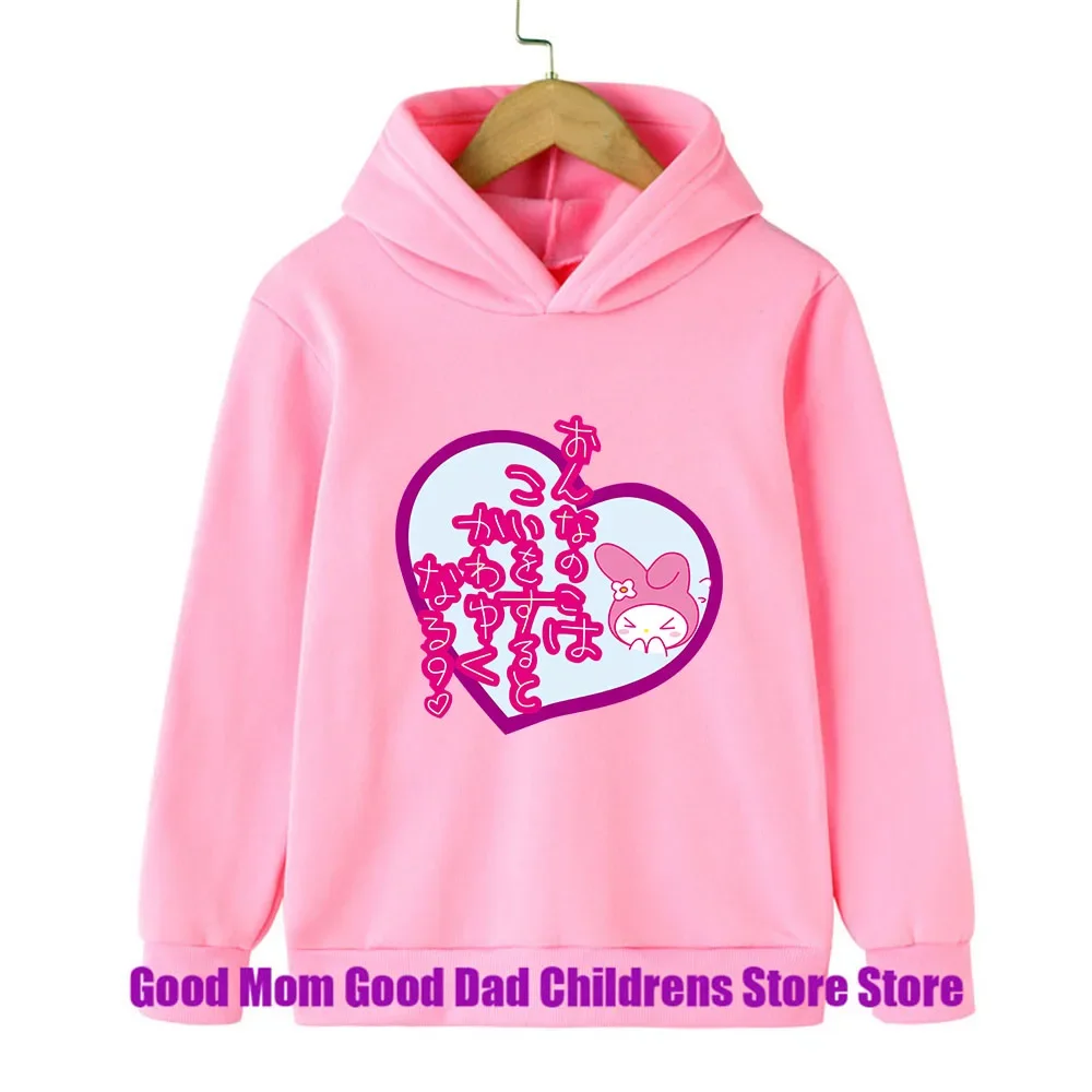 Disney, Melody Sanrio Kuromi, Ramadan, Love, Parent Child hoodies, Hoodies, Easter, Mother's Day Gifts, Anime, Leisure Comfortab