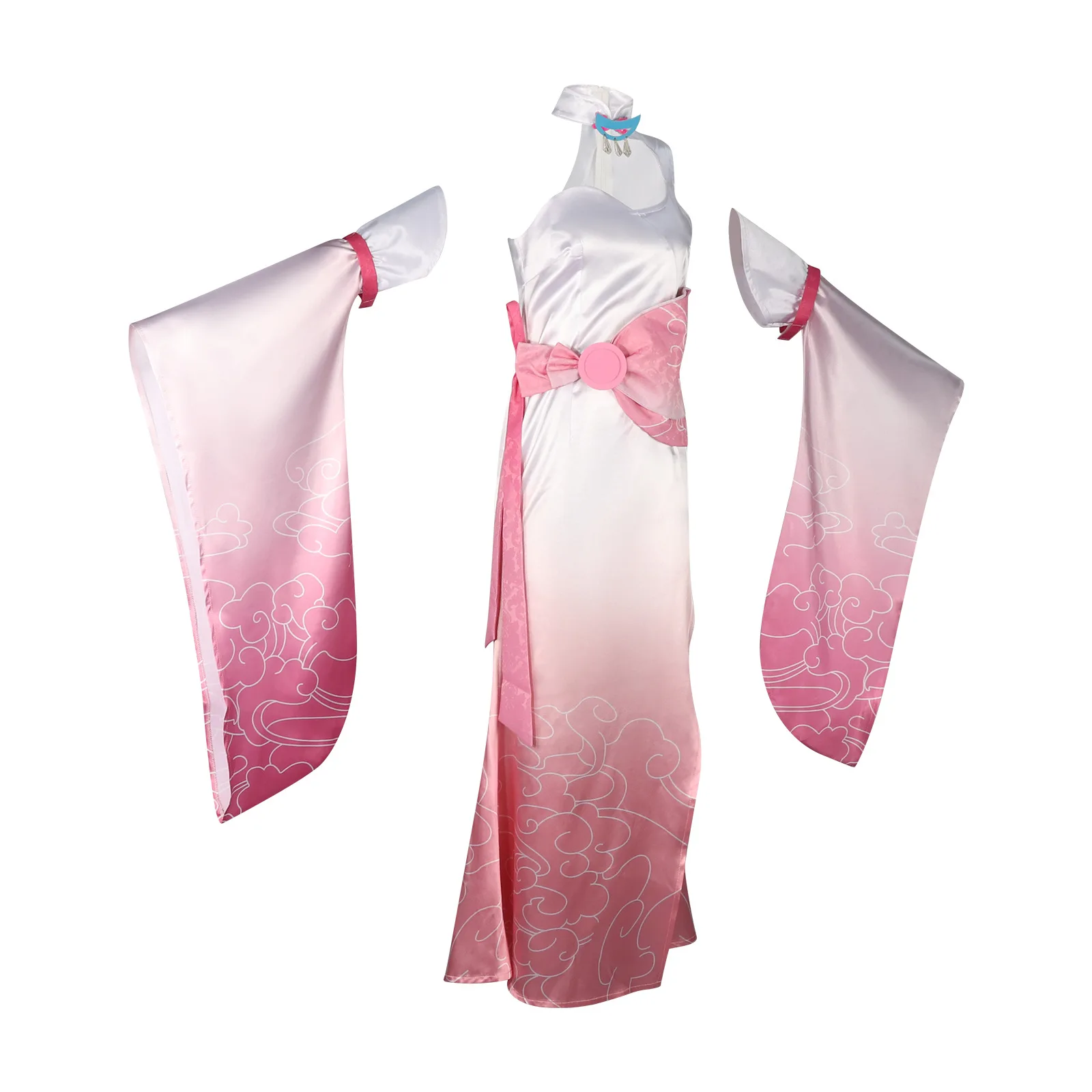 بدلة تنكري وردية زي Tianyunliu Nan Gong Que'er التنكري