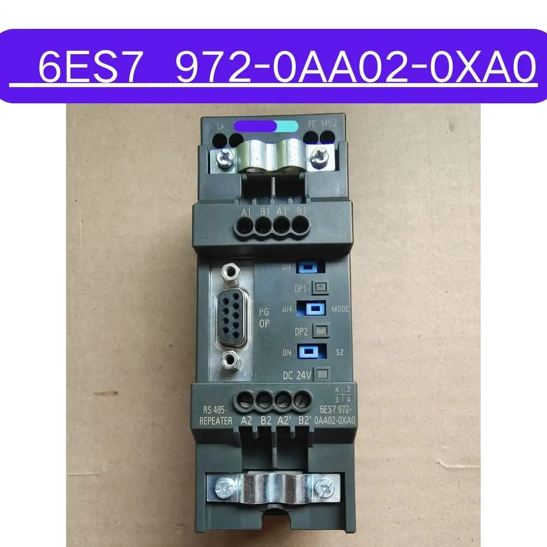 Used 6ES7 972-0AA02-0XA0 Repeater Test OK Fast Shipping