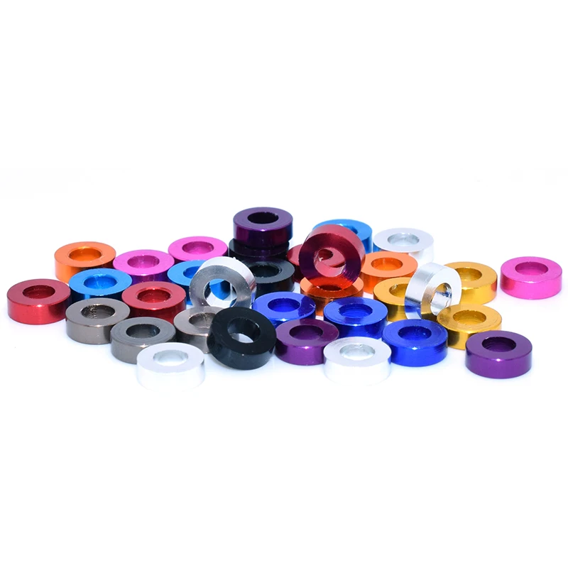 M3 Plain 6061 Aluminium Washers, CNC Machined Shims for RC Car, UAV and Industrial Equipment HHX