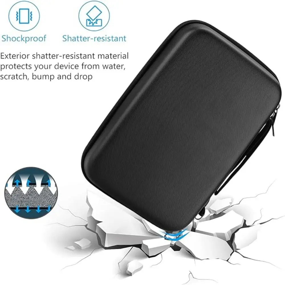 digital  bag Hard Travel Electronic Organizer Case for MacBook Power Adapter Chargers Cables Power Bank Apple Magic Mouse Apple