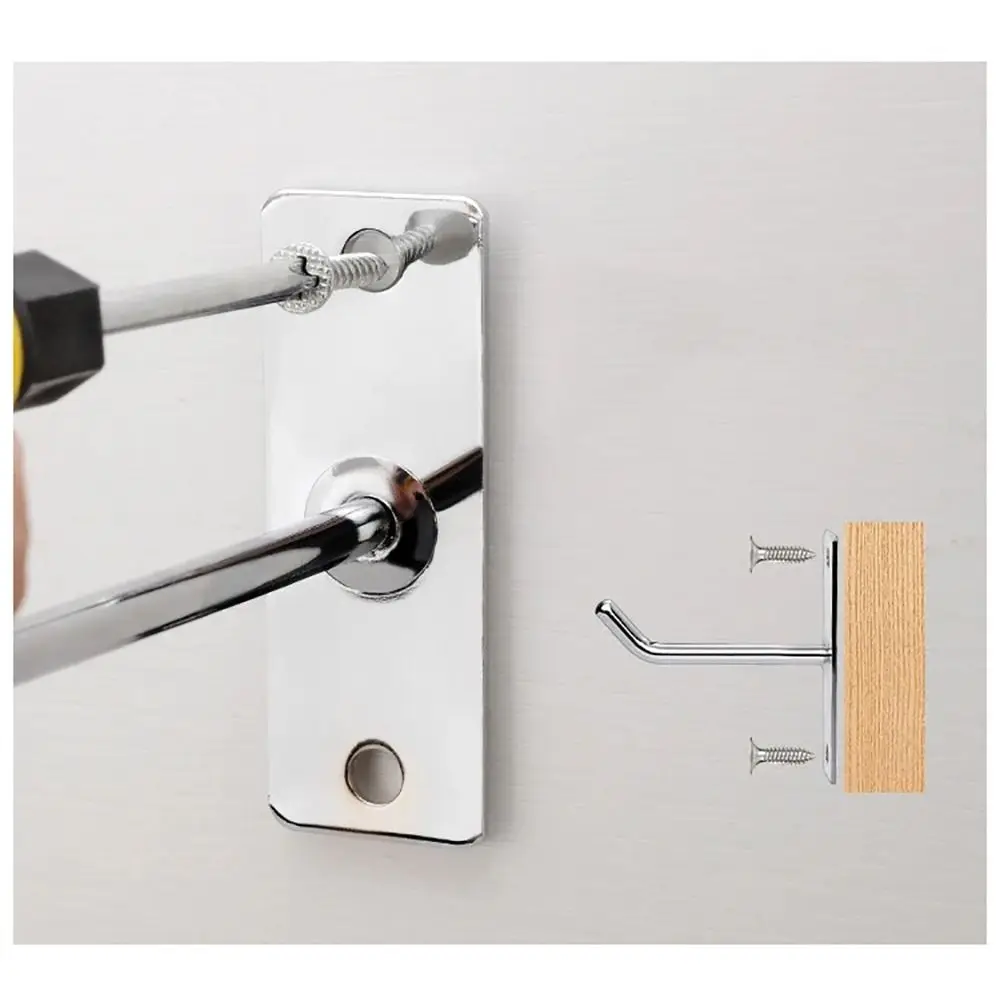 1Pcs Hardware Tool Wall Hook Pegboard Hammer Pliers Mobile Phone Accessories Display Lewelry Single Line Hook Steel Nail Screws