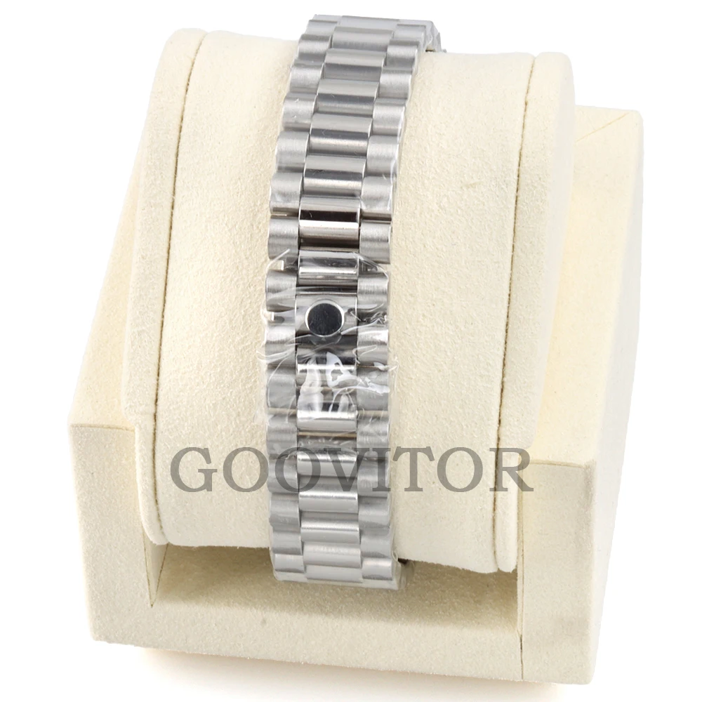 Cassa in argento NH35 36mm 39mm Cassa per orologio in acciaio inossidabile con vetro zaffiro per movimento NH35 NH36 Quadrante da 28,5 mm