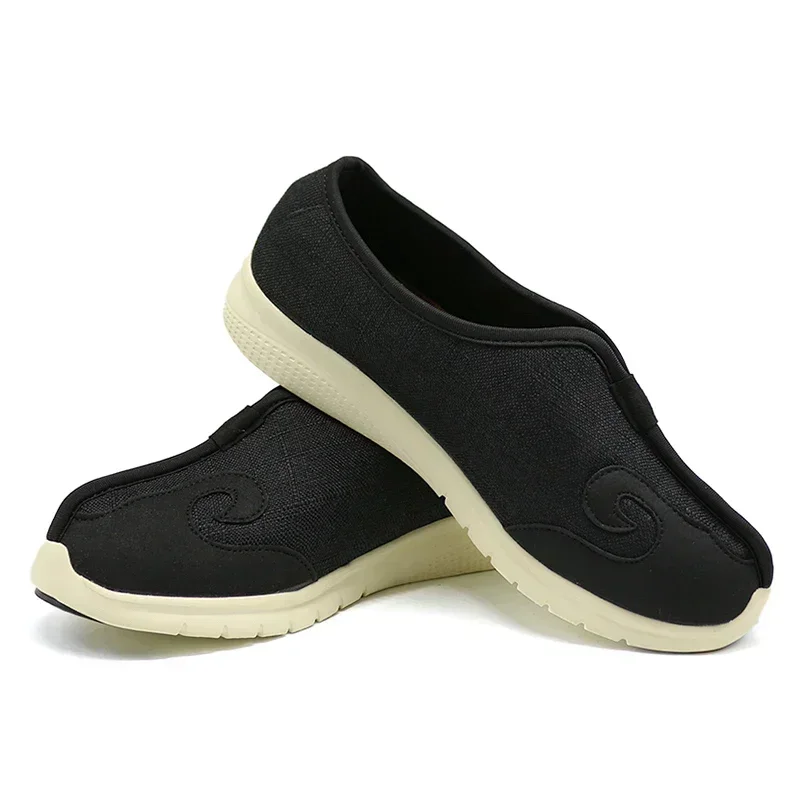 New Kung Fu Shoes Tai Chi Wing Chun Chinese Traditional Martial Arts Sports Sneakers Wudang Taoist Manual Cotten Fabric Breathab