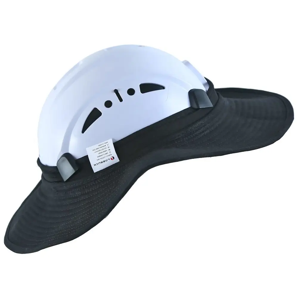 LOEBUCK International Standard Helmet, Sun Protection Removable Visor Work Helmet