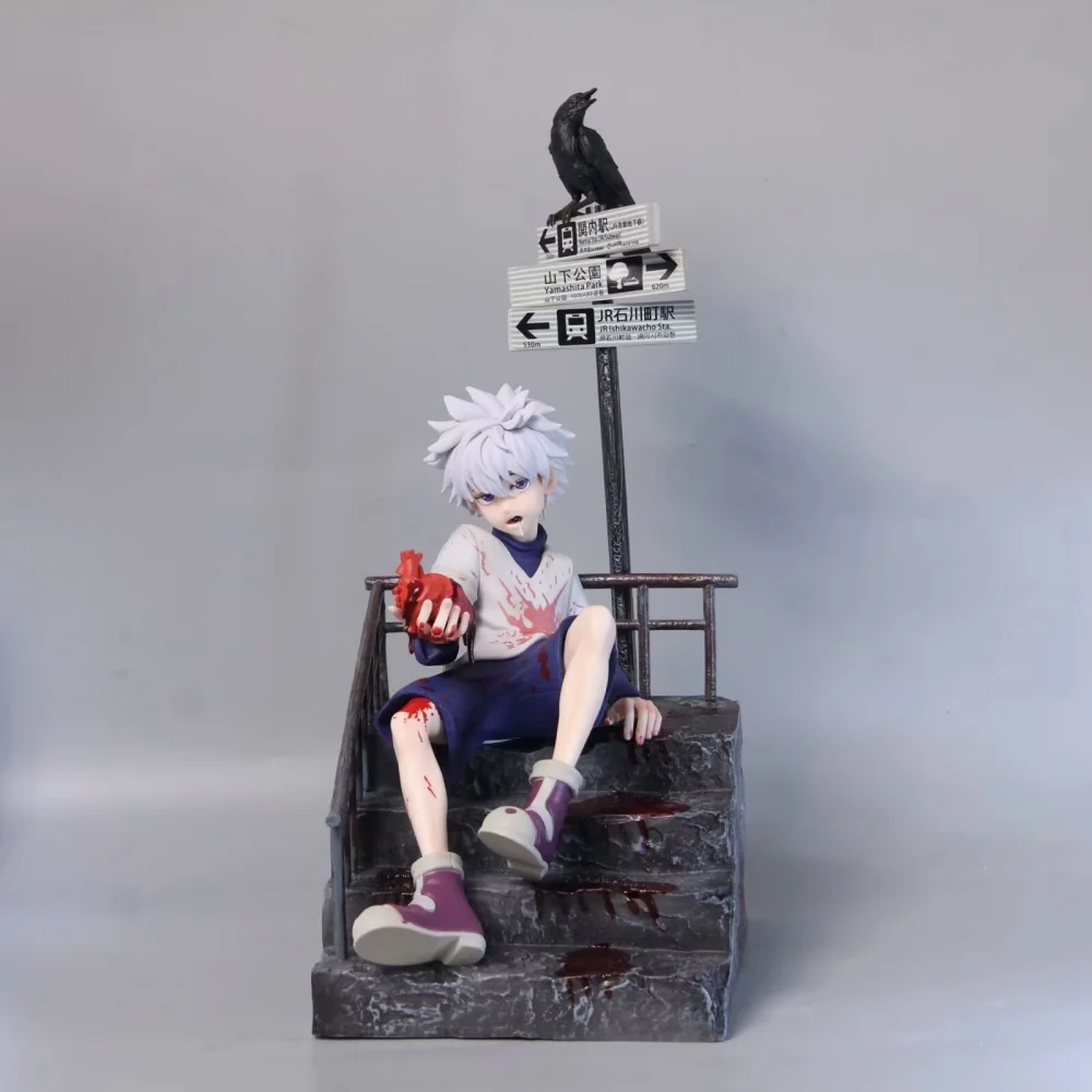figurine-d'action-en-pvc-de-killua-zoldyck-de-hunter×hunter-en-position-assise-modele-de-collection-jouet-de-34-cm