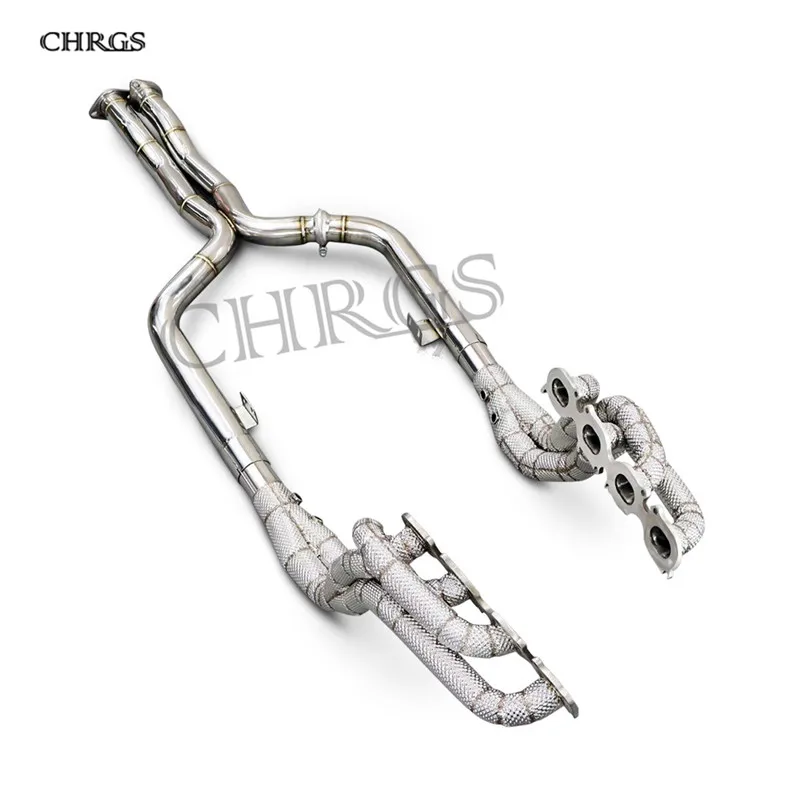 

Performance Race Downpipe For Mercedes Benz CLS63 AMG 6.2 2007-2015 Stainless Steel Downpipe without cat