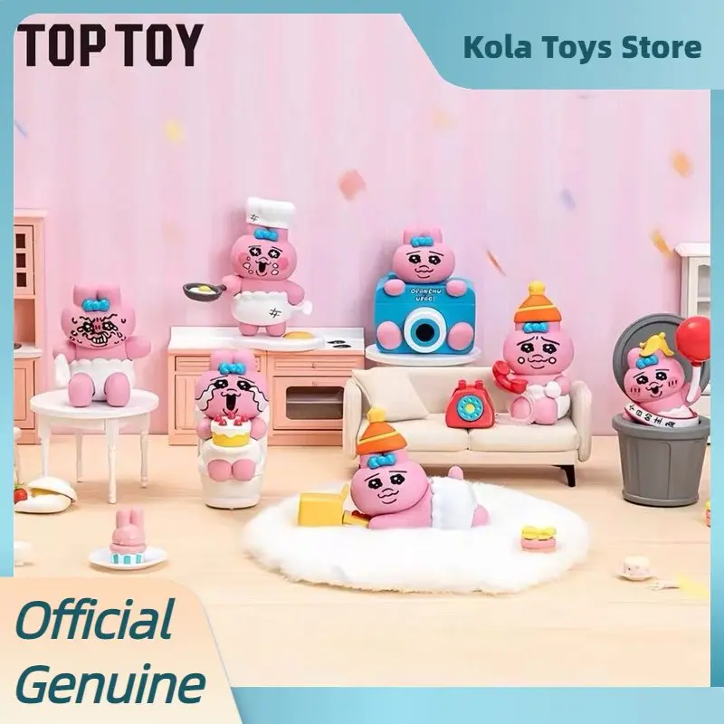 

TOPTOY Opanchu Usagi Bad Birthday Party Series Figure Blind Box Kawaii Trendy Toy Decoration Mystery Gift For Adult Collectors