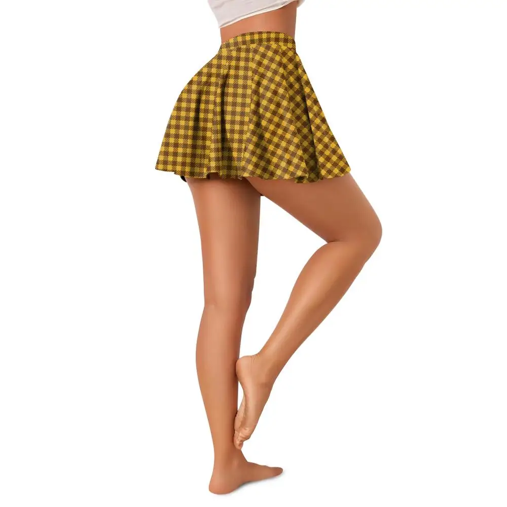 Nadanbao Sommer Frauen Hohe Taille Plaid Gefaltete Röcke Rock Y2K Streetwear Schuluniform A-Line Gym Student Kurzen Rock Mädchen – Detail 25