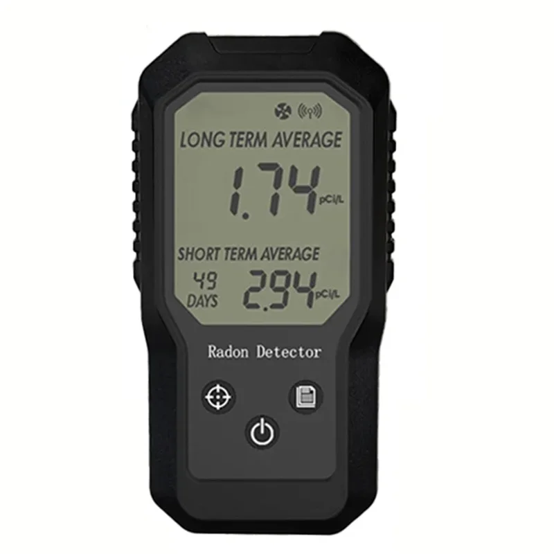 ABGI-New Radon Gas Detector Portable Digital Domestic Monitor Highly Sensitive Gas Monitoring Instrument