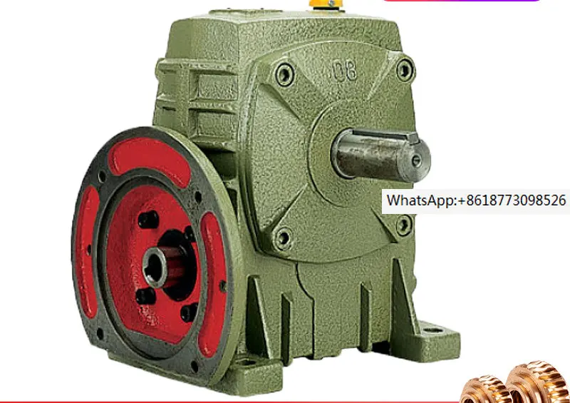 

Reducer WPDO/WPDA cast iron casing worm gear reducer horizontal gearbox transmission WPDS/WPDA specification: 70