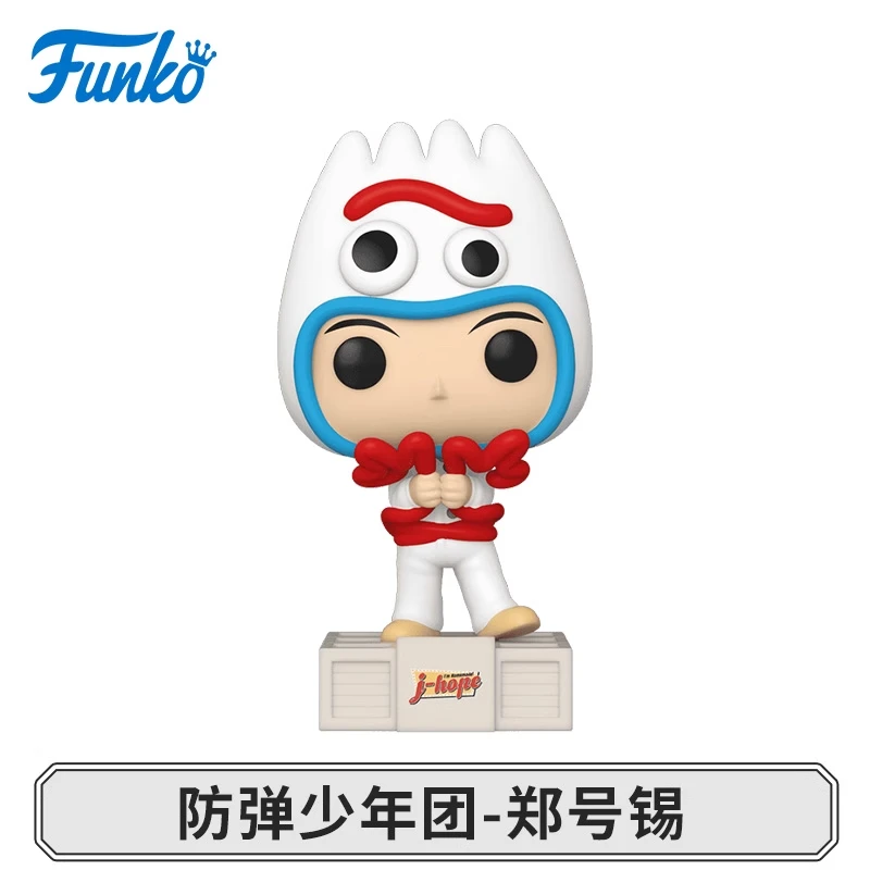 Genuine Edition FUNKO POP《Bangtan Boys》Jung Ho-seok Anime Action Figure Desktop Decoration Ornament Model Toys Collectible Model