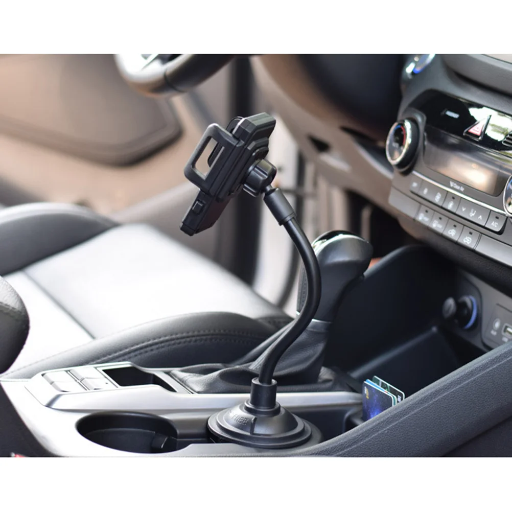 

Adjustable Car Phone Holder Mount with 360 Rotation for Cup Holder Compatible with 50-95Mm Devices Universal Gooseneck Cradle