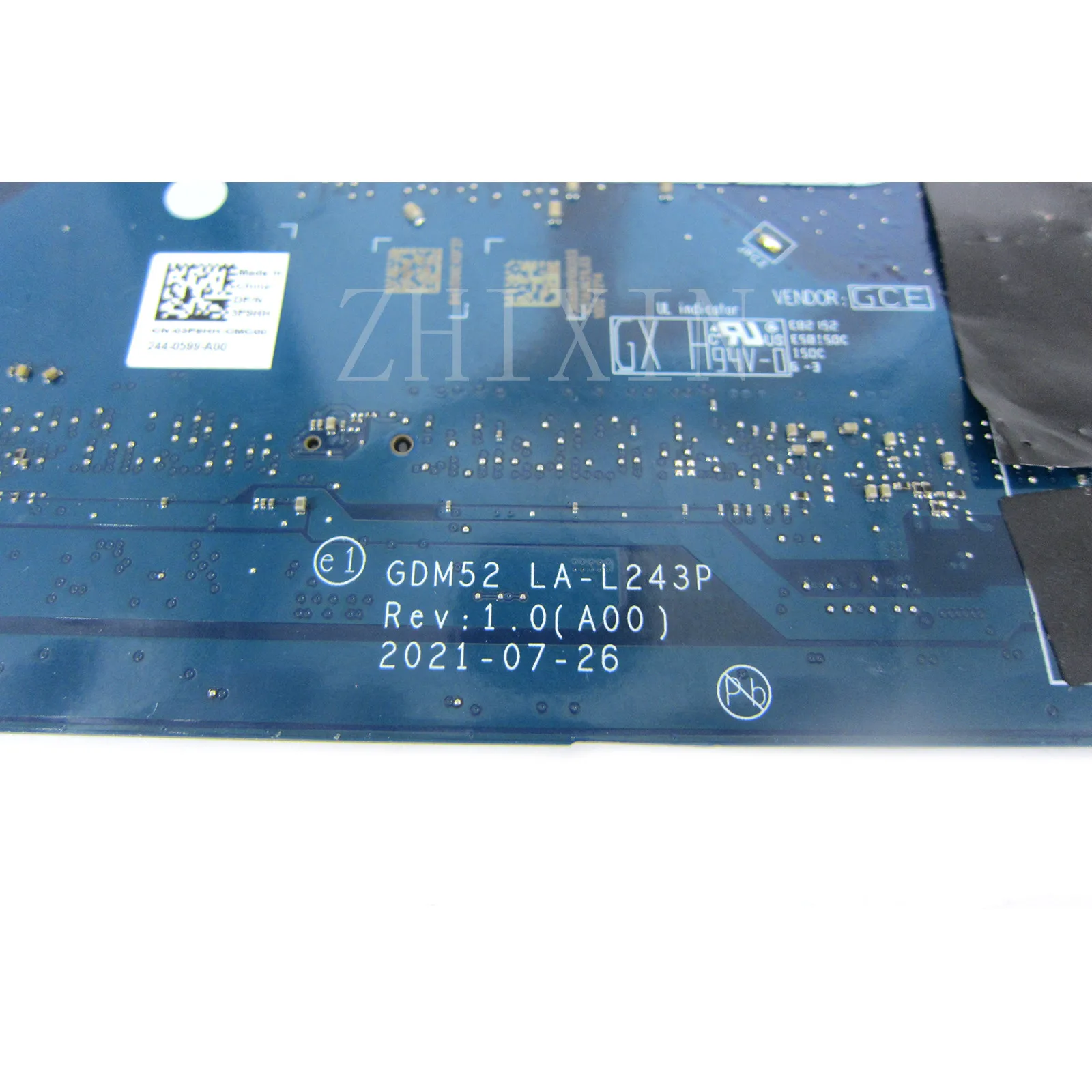 Imagem -02 - Placa-mãe Portátil para Dell Inspiron 15 3511 Vostro 15 3510 com I51035g1 Cpu Cn03p9hh 3p9hh 0p9hh Gdm52 La-l243p Teste Completo