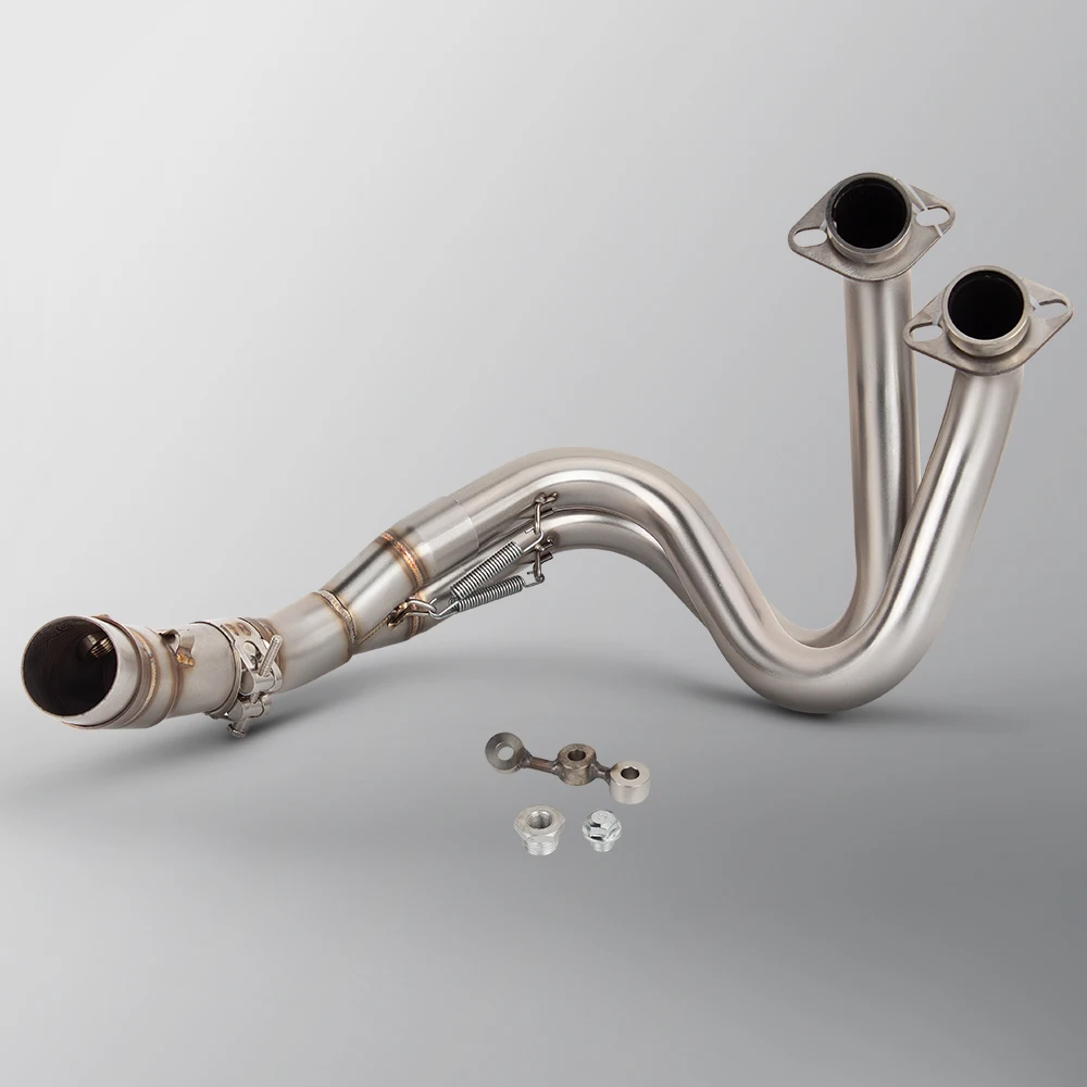 

Глушитель выхлопа мотоцикла для ER6N ER6F 2012-2016 NINJA650 2012-2022 Z650 выхлопная труба ER6N, соединительная труба из нержавеющей стали