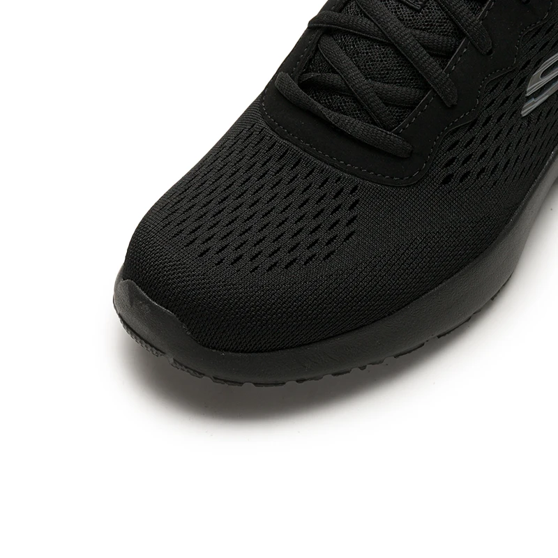 Мужская обувь Skechers, кроссовки, дышащая повседневная обувь с сеткой, амортизирующие, износостойкие, легкие кроссовки 232291-Bbk