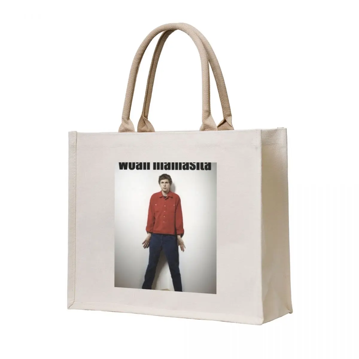 

Michael Cera Woah Mamasita Tote Bag tote bag screen hand bags bag luxury women bags luxury women