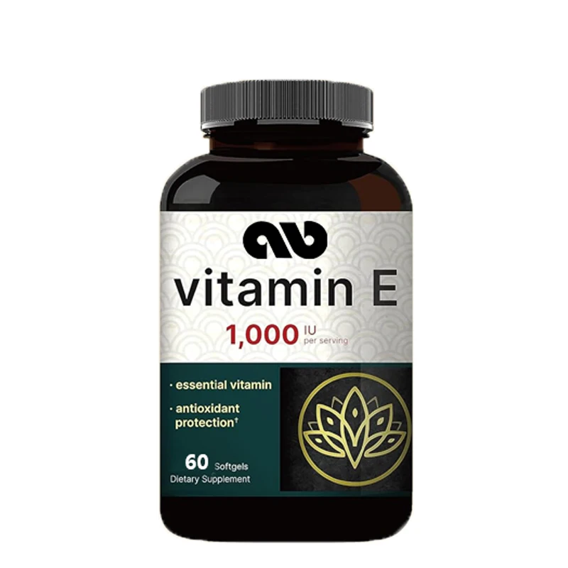 Vitamin E Capsules | Essential Antioxidant Supplement - Supports Skin, Heart, and Immune Health - Non GMO