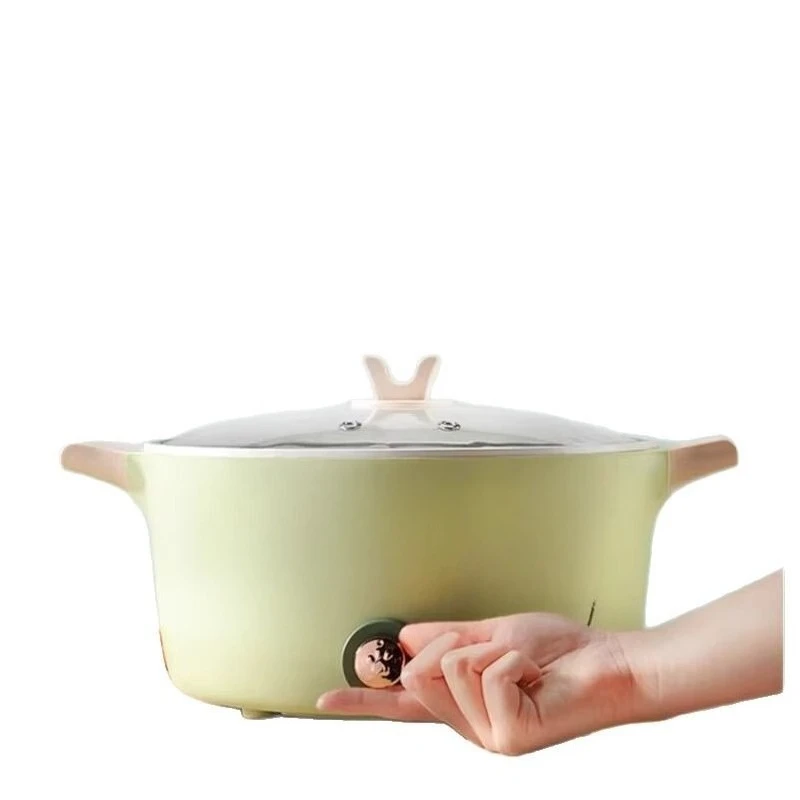 

Multi functional electric hot pot, electric boiling pot, spring green pot, versatile 5L large capacity gift