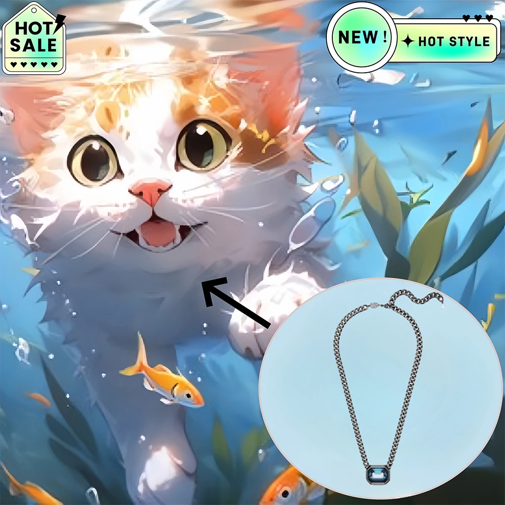 

Cat Accessories 2025 Hot Selling Brand Ariana Grande Same Style Necklace Women's Luxury Jewelry Suitable for Gift Giving