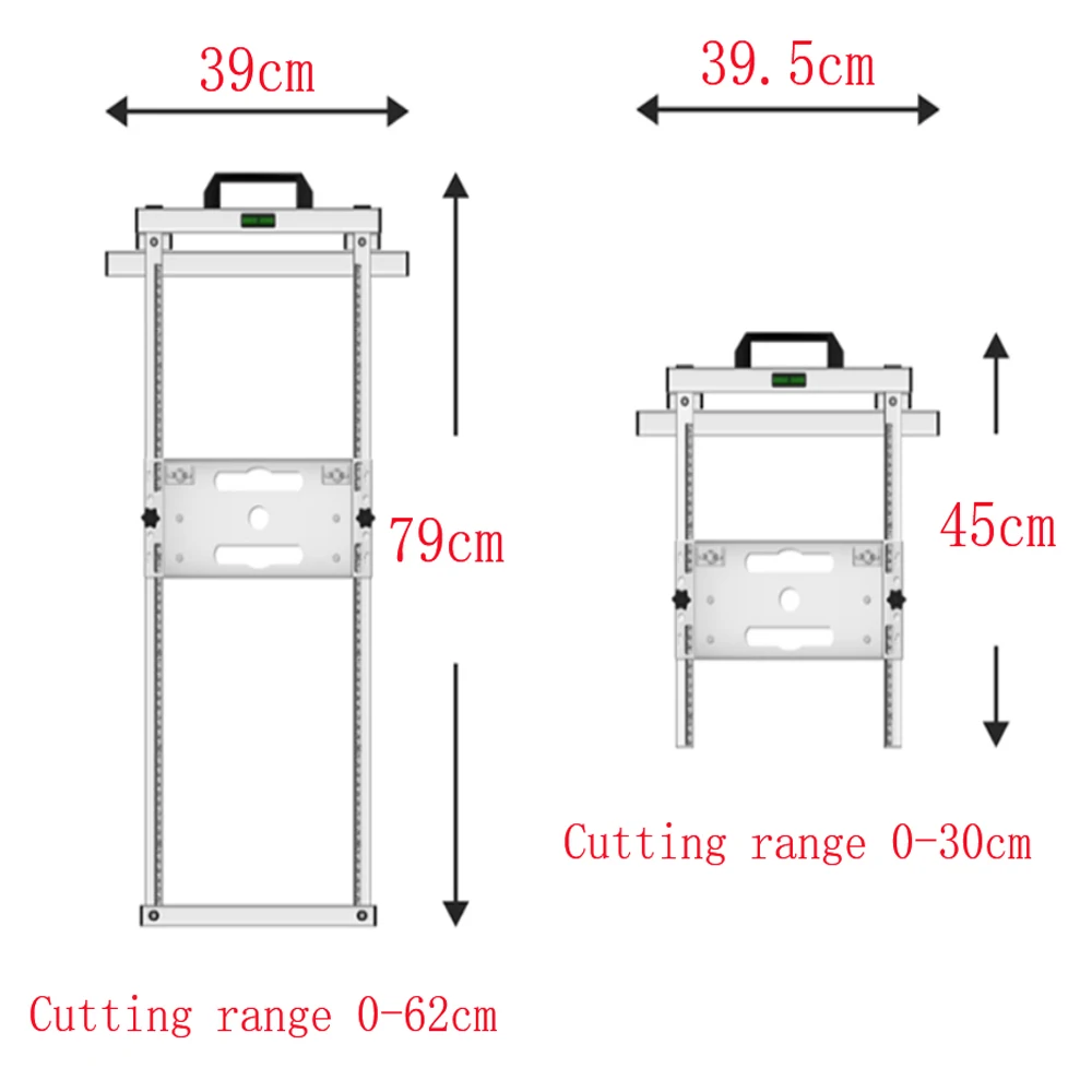 Woodworking Board Cutter Electric Circular Saw Holder Cutting Guide Rail Milling Quick Positioning Backing Board Cutting