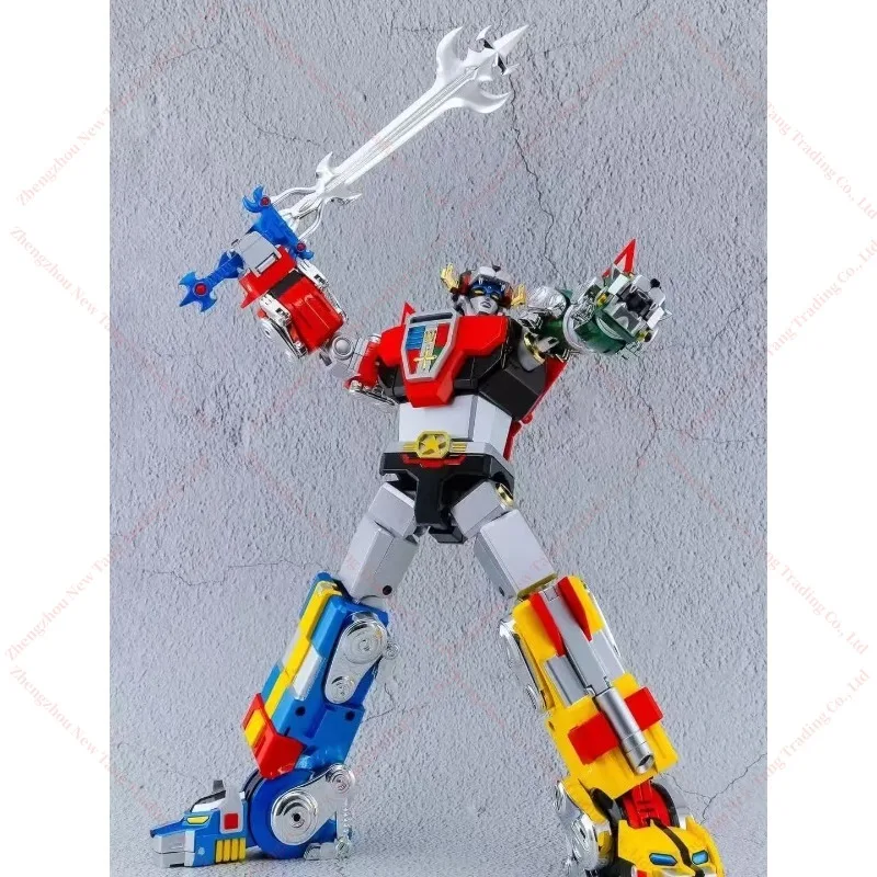 [EN STOCK] Juguetes De Acción Metal Beast King GoLion VOLTRON VEHICLE FORCE Figura De Acción Con Caja