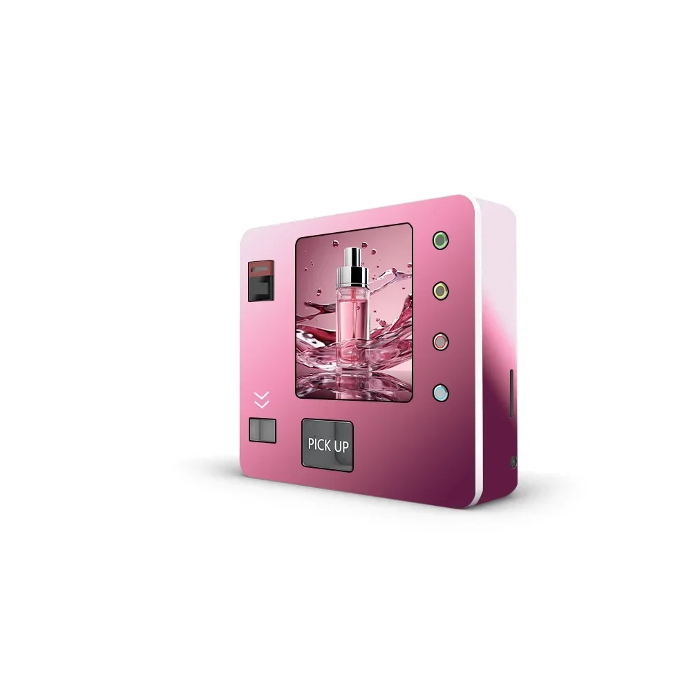 Cosmetic Single Item Perfume Vending Machine For Business Trading Card