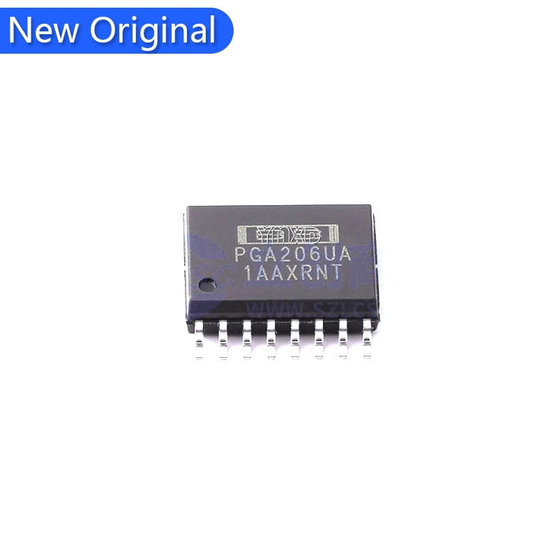 5Pcs/Lot New Original  Pga206ua Patch Sop16 High Speed Programmable Gain Instrument Amplifier IC Chip